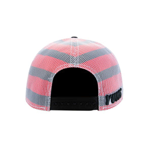 Broadband Undernet - Black - Grey - Red - Curved Bill Snapback