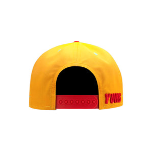 Flow N Go - Cyan-Yellow-Red Flat Bill Snapback