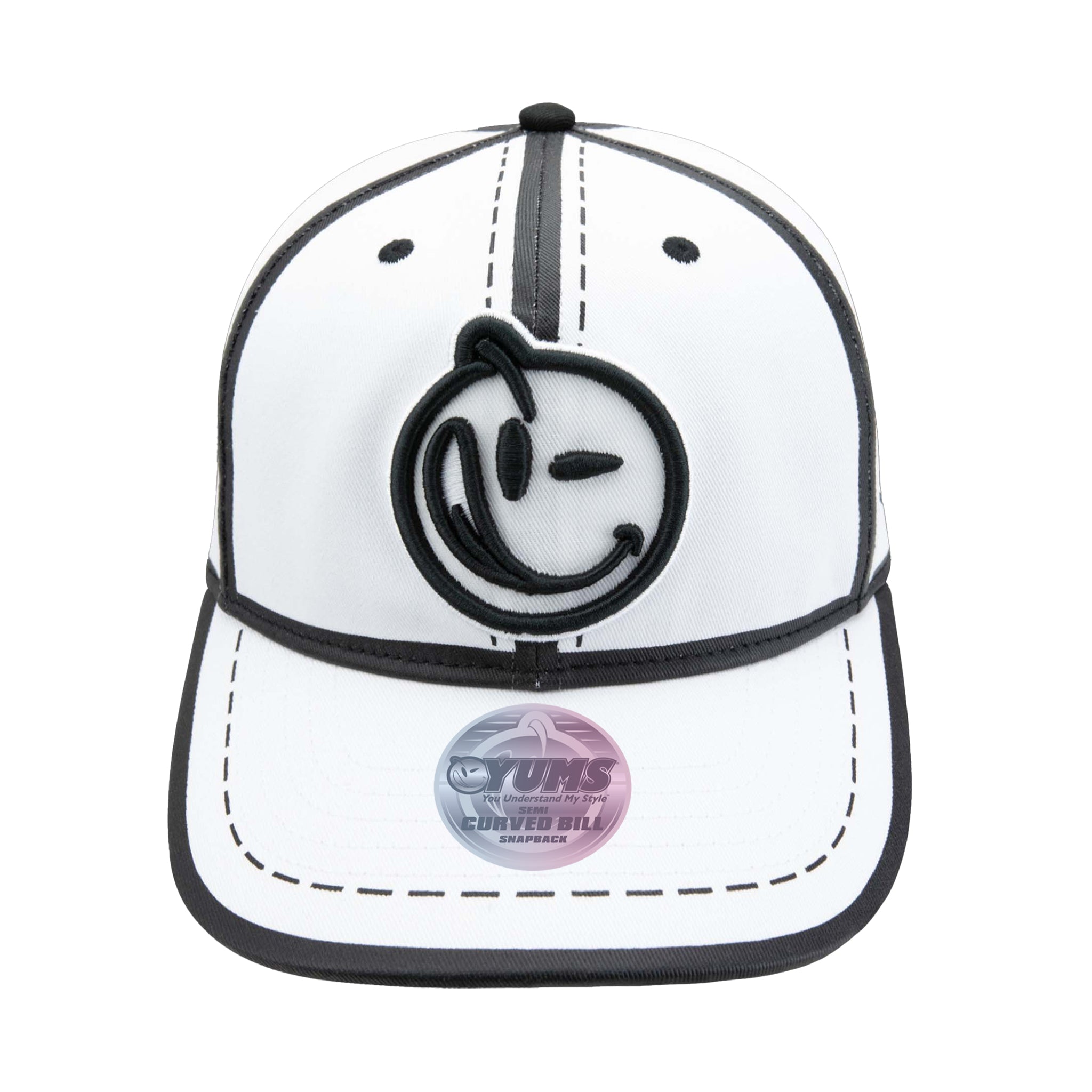 Cartoons White Snapback