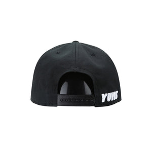 Classic - Black - White - Flat Bill Snapback