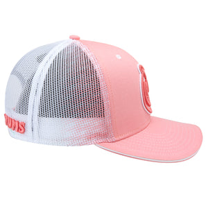 Bubblegum Curved Bill Snapback