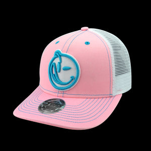 Cotton Candy Curved Bill Snapback
